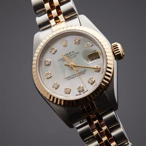 pre-owned rolex datejust ladies watch 69173|Rolex model 69173 serial number.